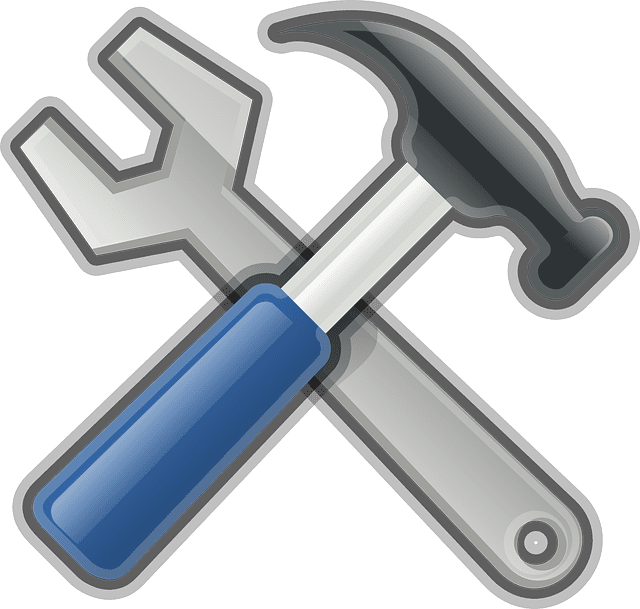 hammer, wrench, repair, maintenance