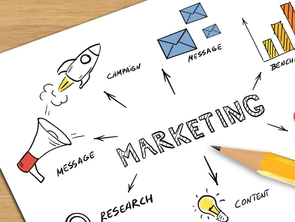 Marketing ilustration