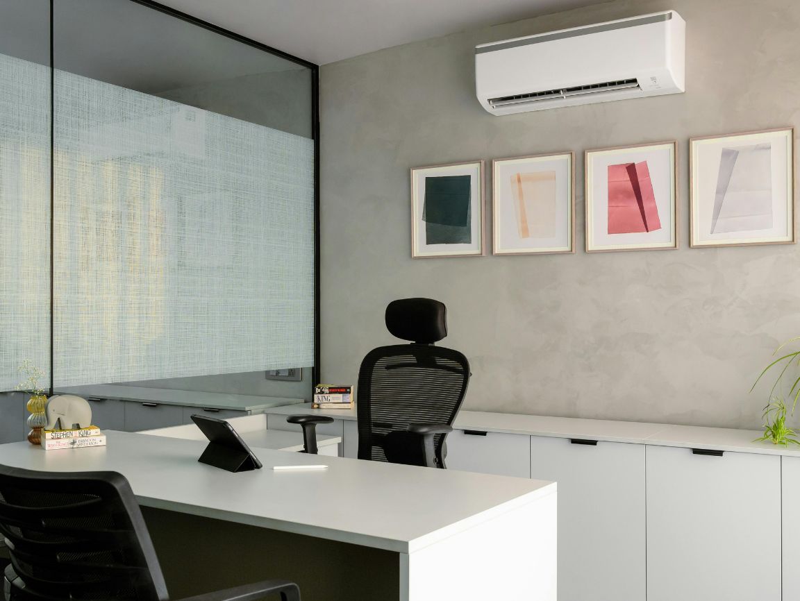 office photo desk room